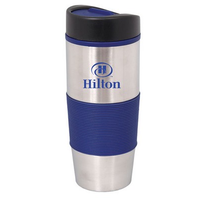 500 Ml. (17 Fl. Oz.) Stainless Steel Travel Tumbler