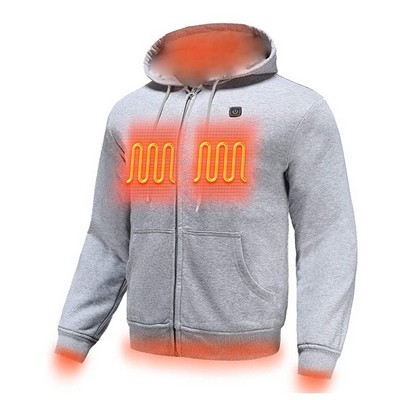 Usb Heated Hoodie With Power Bank